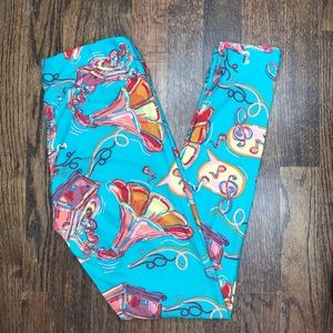 Cute unicorn music box lularoe leggings